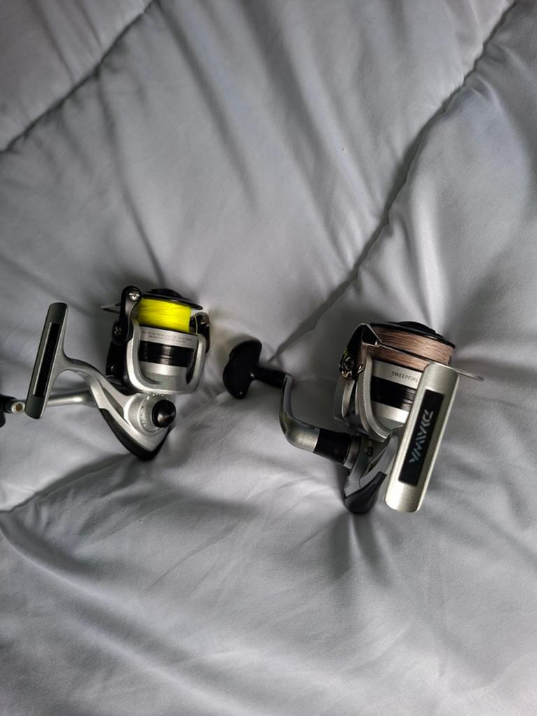 2 daiwa molens, Watersport en Boten, Hengelsport | Roofvissen, Ophalen