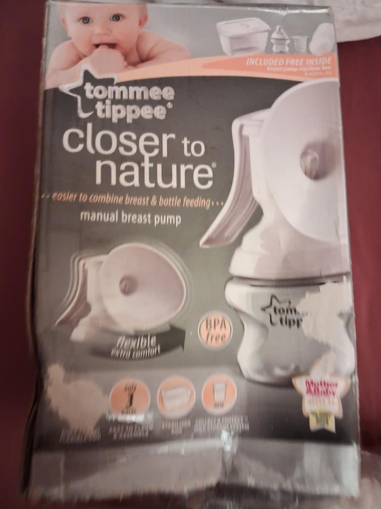 Tire lait manuel tommee tippee, Enlèvement ou Envoi, Comme neuf, Tire-lait