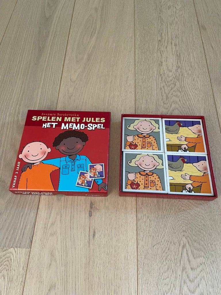 Spelen met Jules - memo spel, Ophalen of Verzenden, Ontdekken