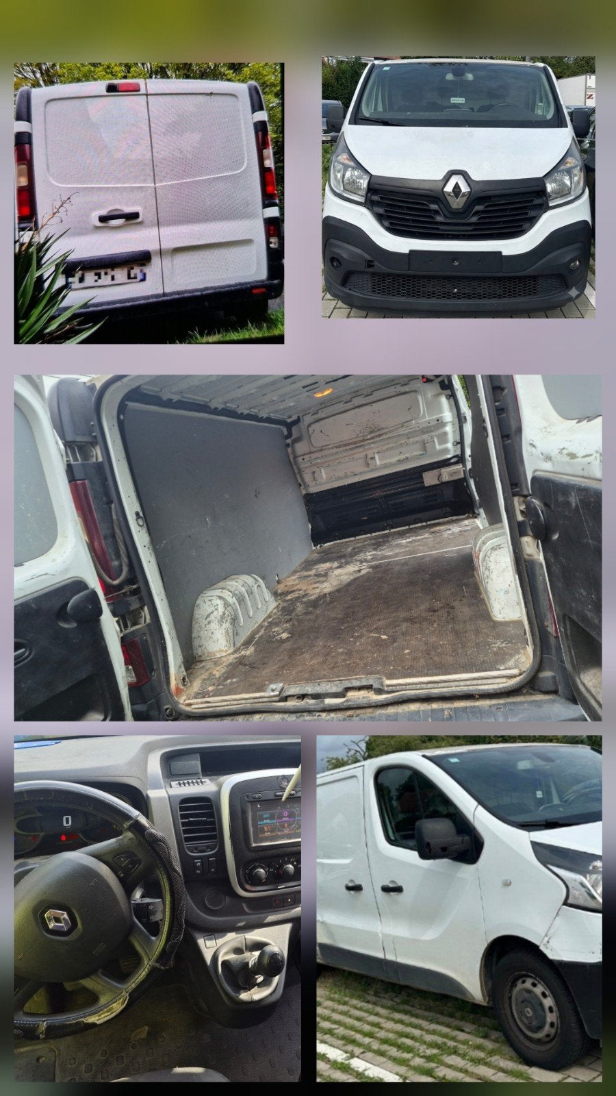 Renault TRAFIC 3, Autos, 3 places, Boîte manuelle, Noir, Alarme