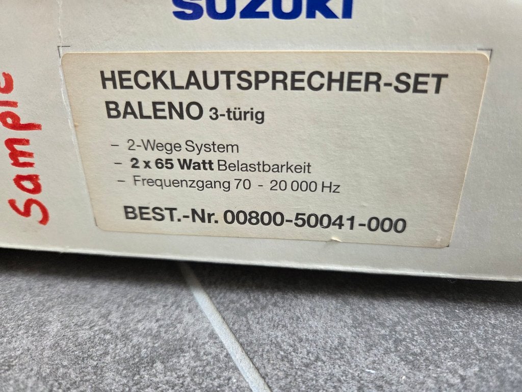 Haut-parleurs arrière Suzuki Baleno, Autos : Pièces & Accessoires, Enlèvement, Neuf, Suzuki