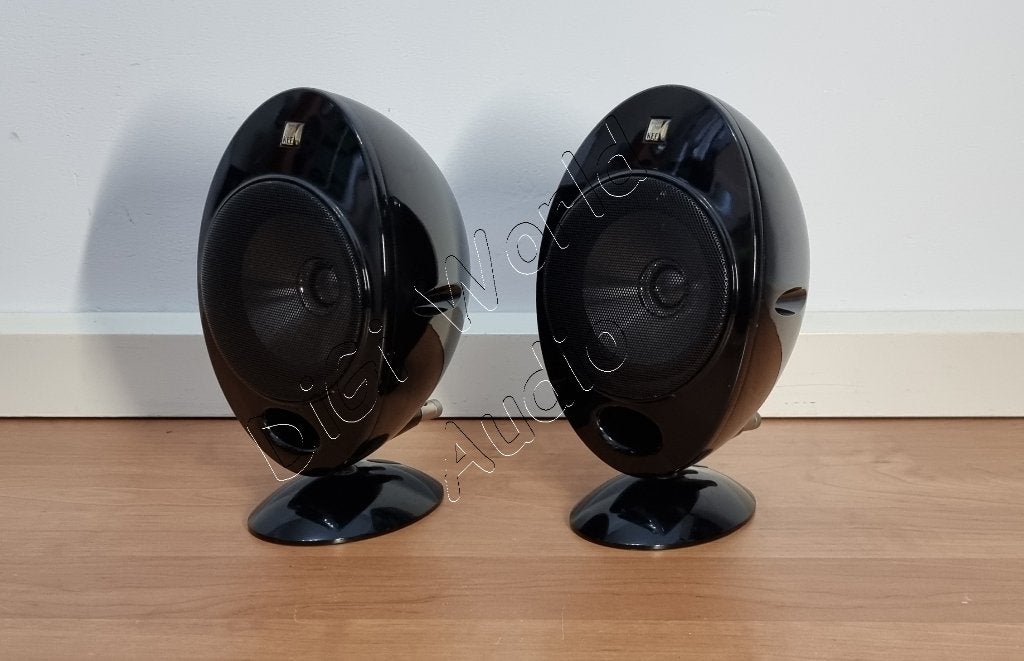 KEF befaamde Eitjes, Audio, Tv en Foto, Luidsprekerboxen, Zo goed als nieuw, Stereo speakers, 60 tot 120 watt, KEF, Geschikt voor surround/home cinema