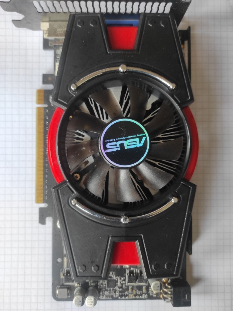 ASUS GeForce GTX 550 Ti grafische kaart, Computers en Software, Videokaarten, Ophalen of Verzenden, Nvidia, GDDR5, Zo goed als nieuw
