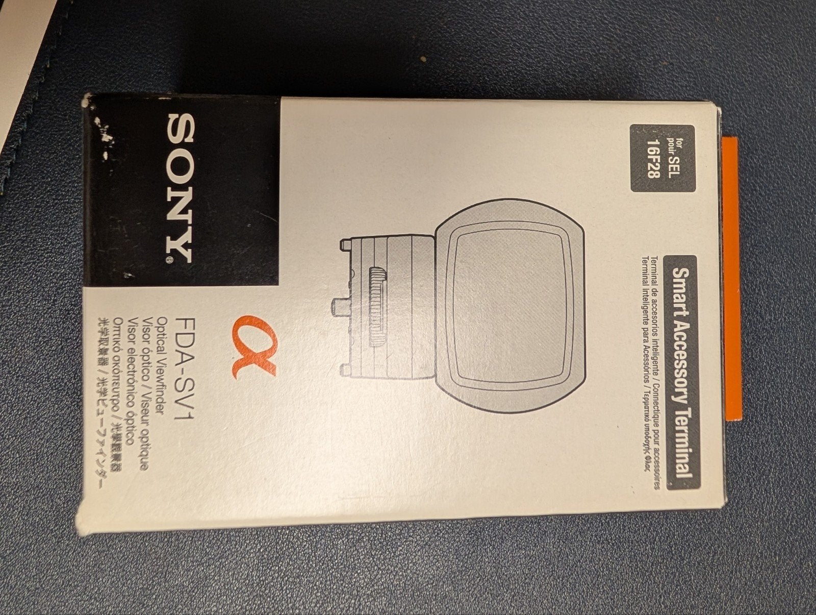 Sony FDA-SV1, Audio, Tv en Foto, Videocamera's Digitaal, Ophalen of Verzenden