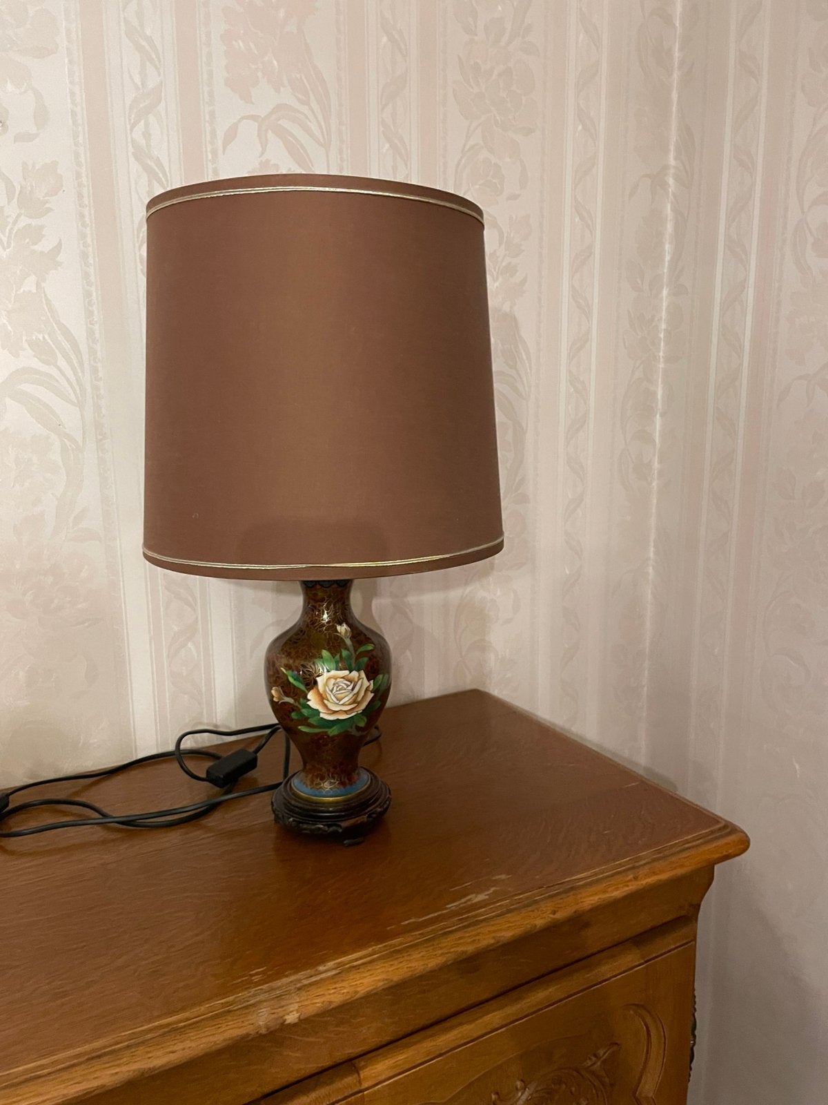 Tafellamp, Gebruikt, Keramiek, Met schakelaar, Klassiek