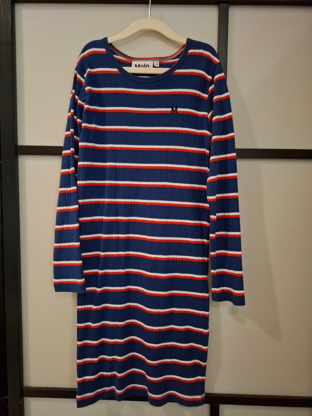 Strepenjurk Molo - 134/140 - hele mooie staat, Enfants & Bébés, Vêtements enfant | Taille 140, Robe ou Jupe, Enlèvement ou Envoi