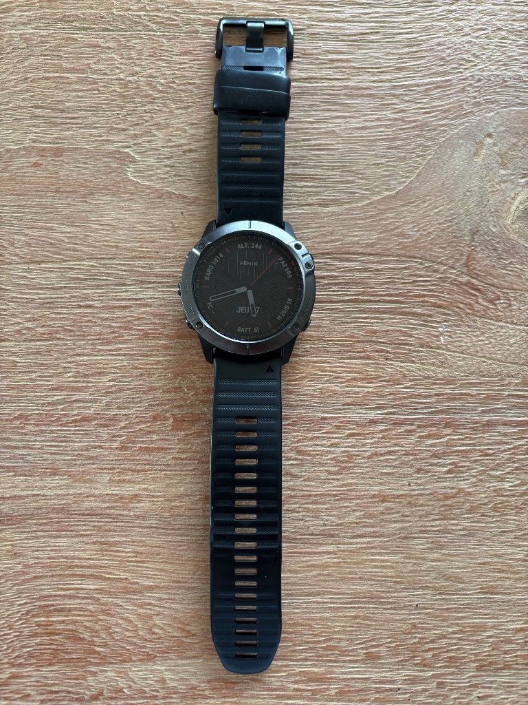 Garmin Fenix 6X Sapphire, Étanche, Enlèvement ou Envoi, Garmin, Comme neuf