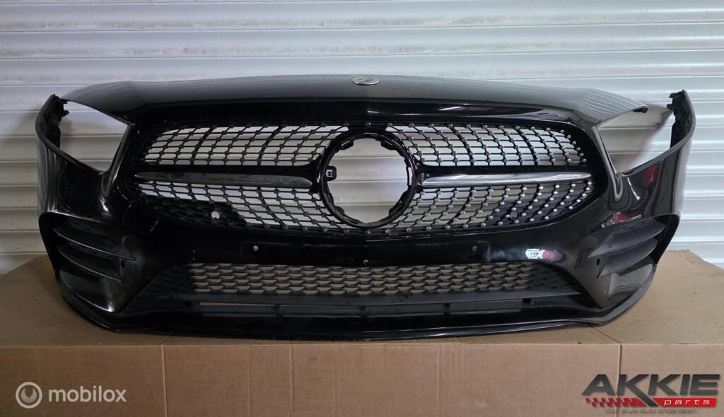 mercedes A klasse AMG voorbumper W177 V177 2019 - 2022, Utilisé, Avant, Enlèvement ou Envoi, Pare-chocs