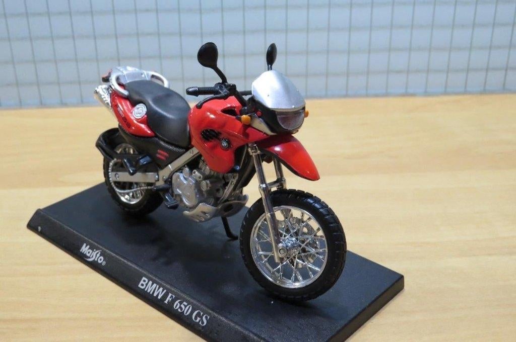 BMW F650GS rd 1:18 Maisto los, Enlèvement ou Envoi, Neuf, Moteur, Maisto