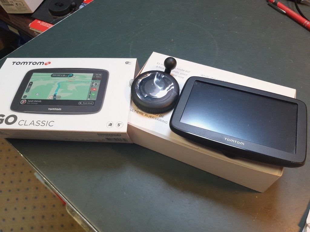 GPS TomTom Go Classic 5", Ophalen