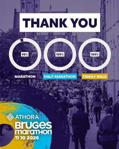 Inschrijving halve marathon Brugge, Tickets en Kaartjes, Eén persoon