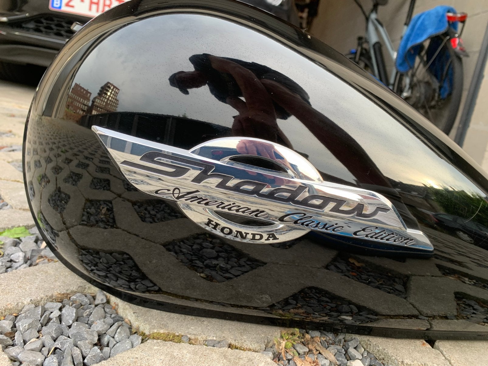 benzinetank honda shadow 1100, Motoren, Ophalen of Verzenden