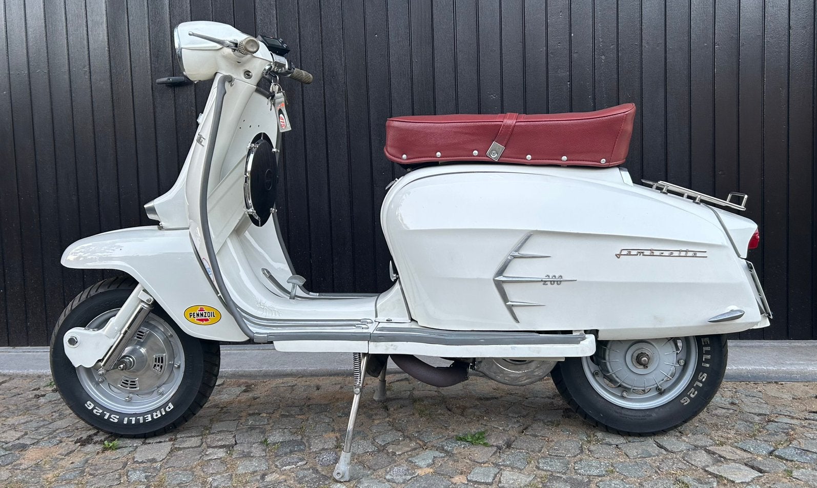 Lambretta met schijfrem 200cc, Vélos & Vélomoteurs, Scooters | Vespa, Enlèvement, Comme neuf