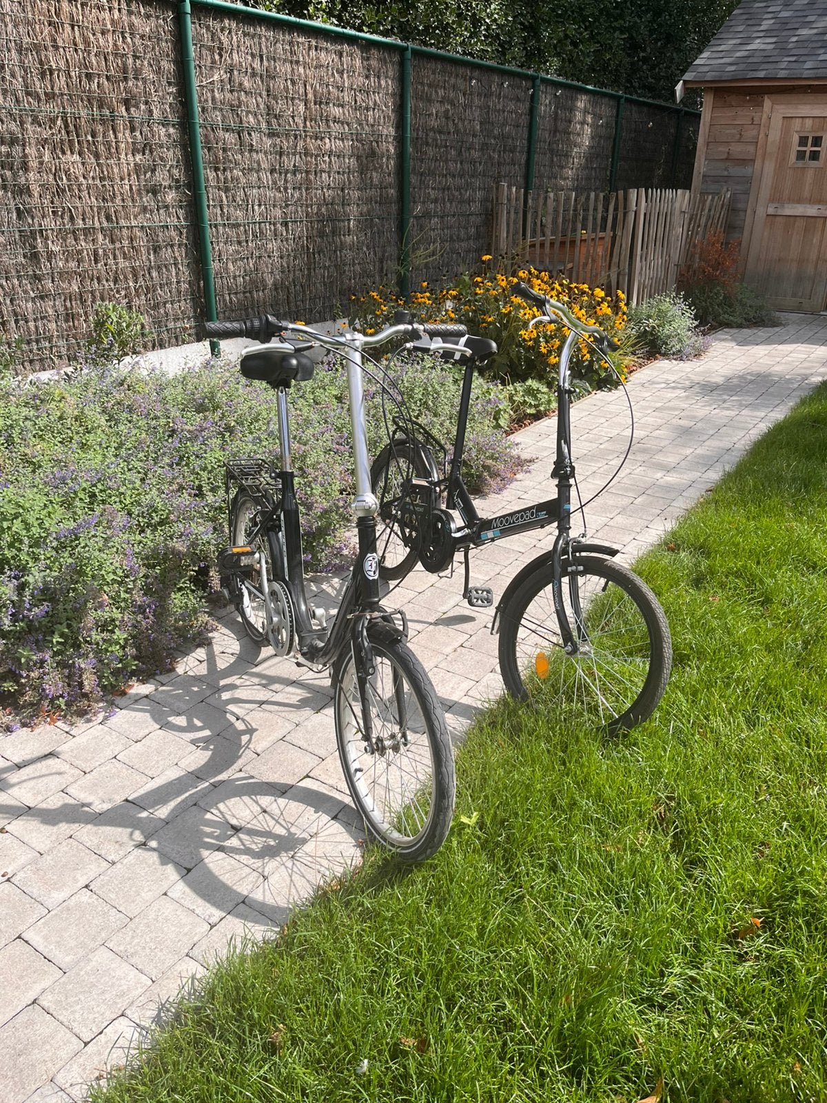 Twee plooifietsen, Fietsen en Brommers, Ophalen, Gebruikt