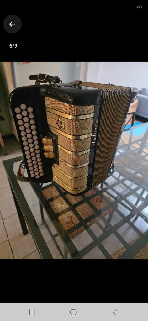 Accordeon Hotlner, Autres formats, Avec valise, Comme neuf, Enlèvement