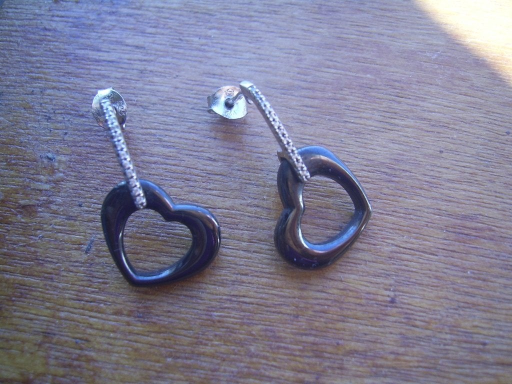 boucles d'oreilles en argent 925: prix pour une, Bijoux, Sacs & Beauté, Envoi, Comme neuf, Argent, Argent