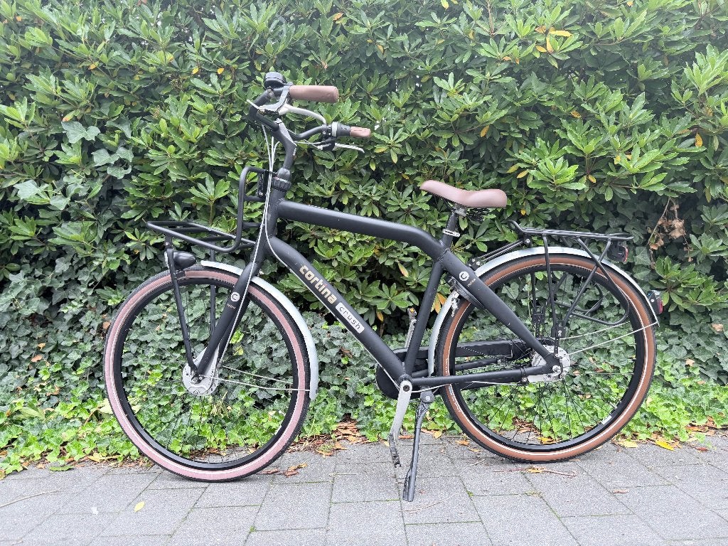 Cortina Crush Herenfiets 28 inch – 5 versnellingen – maat 53, Gebruikt, Versnellingen, 49 tot 53 cm, Trommelrem