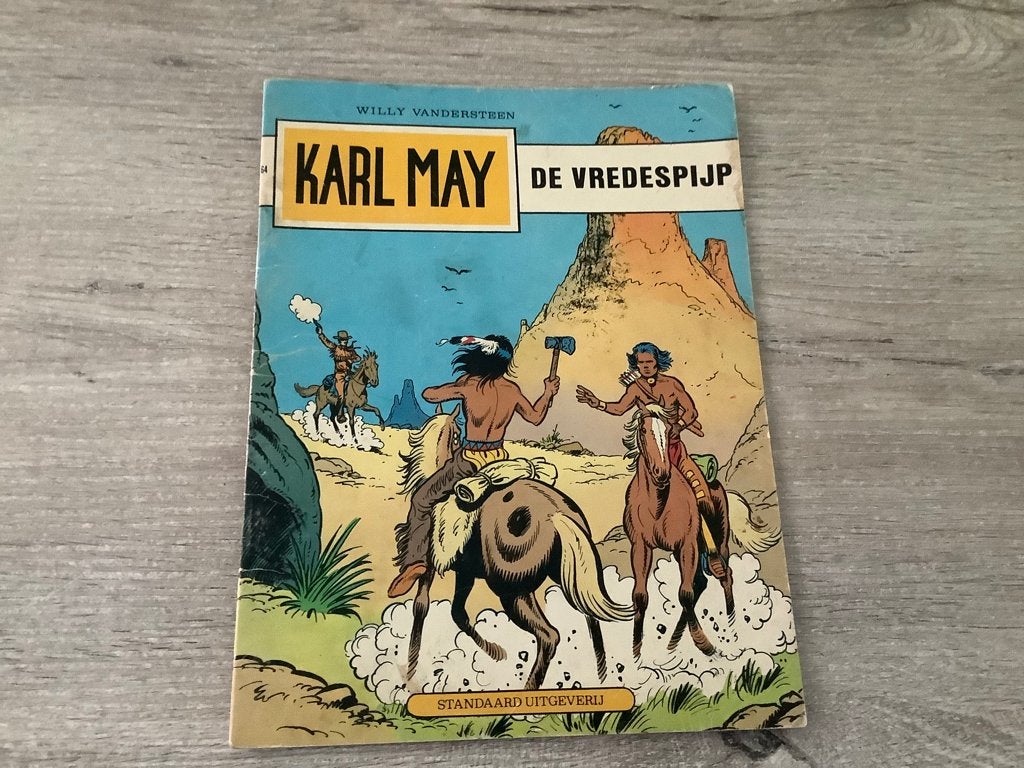 Bande dessinée de Karl May : Le calumet de la paix (1980), Willy vandersteen, Enlèvement ou Envoi, Une BD, Utilisé