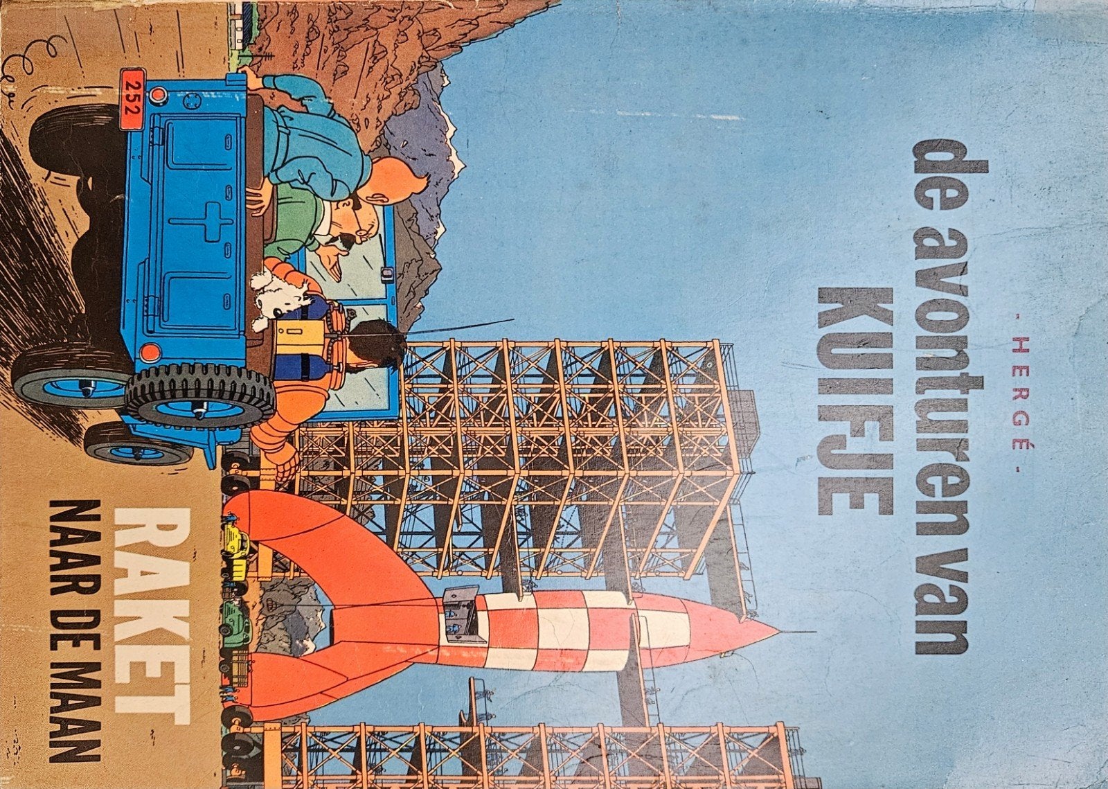 KUIFJE Reclameuitgave 1962, Hergé (George Rémi), Une BD, Enlèvement, Utilisé