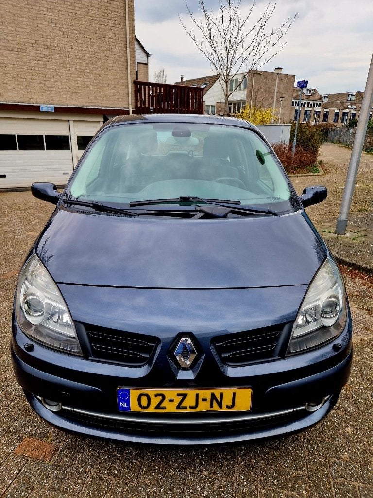 Renault scenic, Auto's, Blauw, Leder en Stof, Particulier, Euro 4