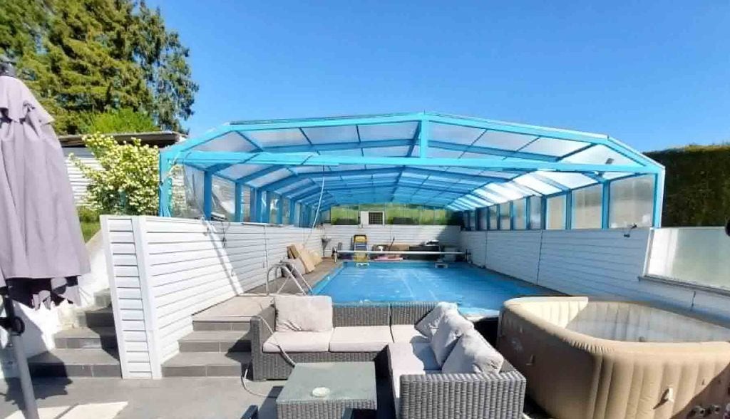 Maison villa 4 facades 120 m 2 avec piscine couverte, Immo, 120 m², Namur (ville), Namur, 3 pièces