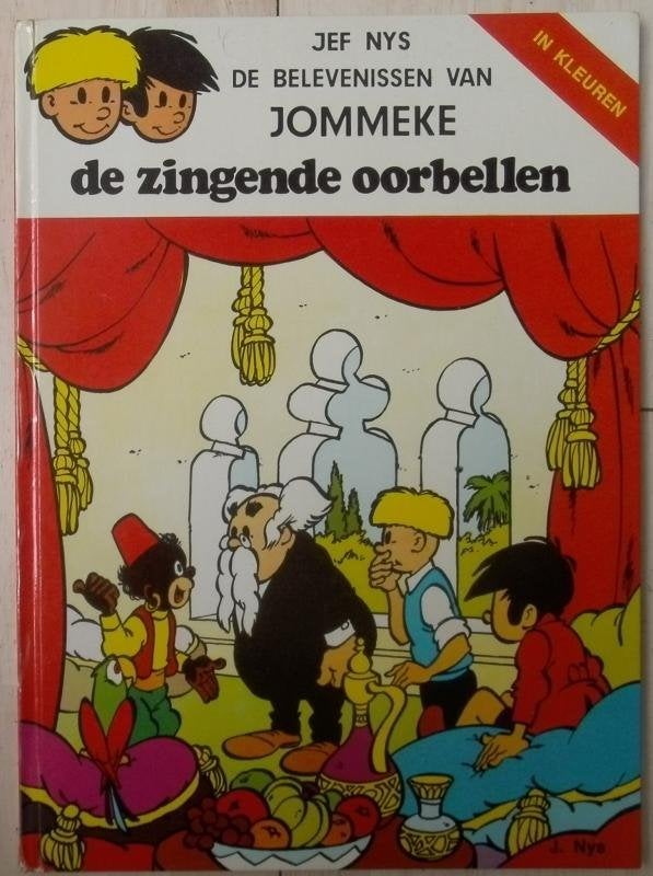 Jommeke nr. 2 - De zingende oorbellen (1976) hardcover, Ophalen of Verzenden