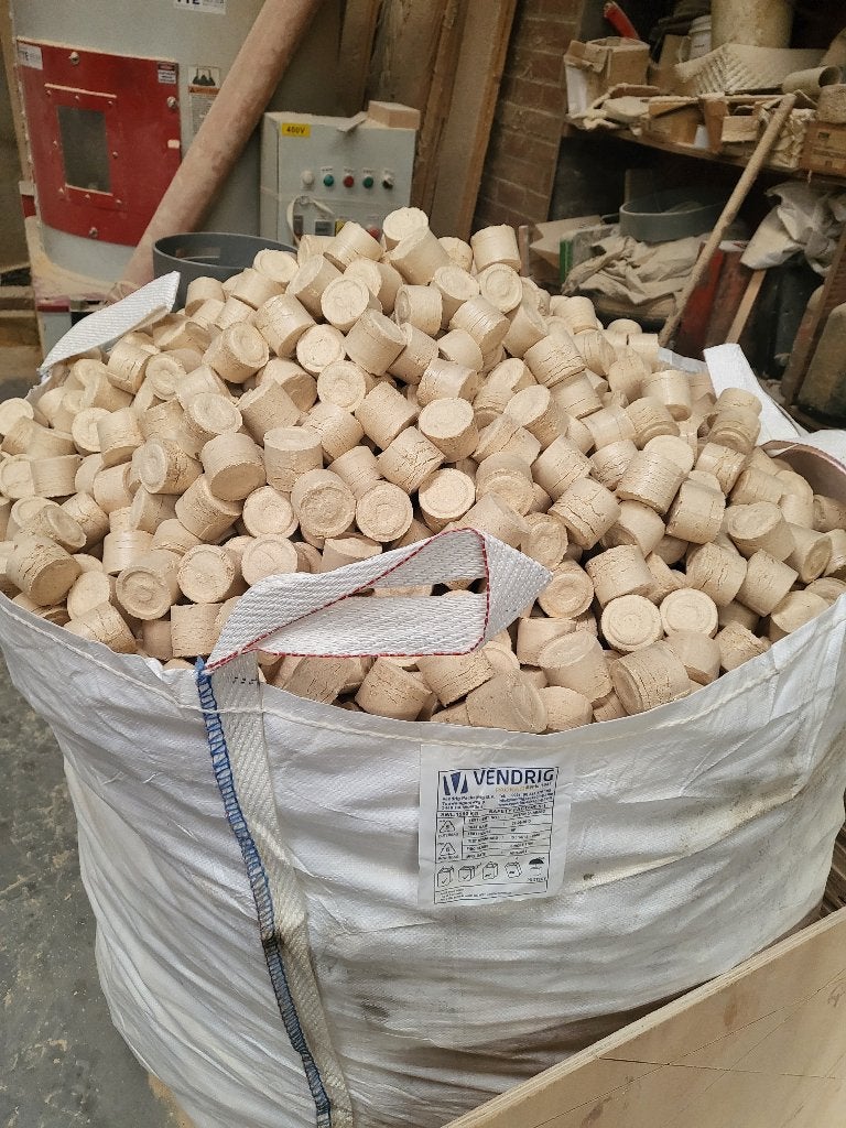Houtbriketten, Ophalen, Overige houtsoorten