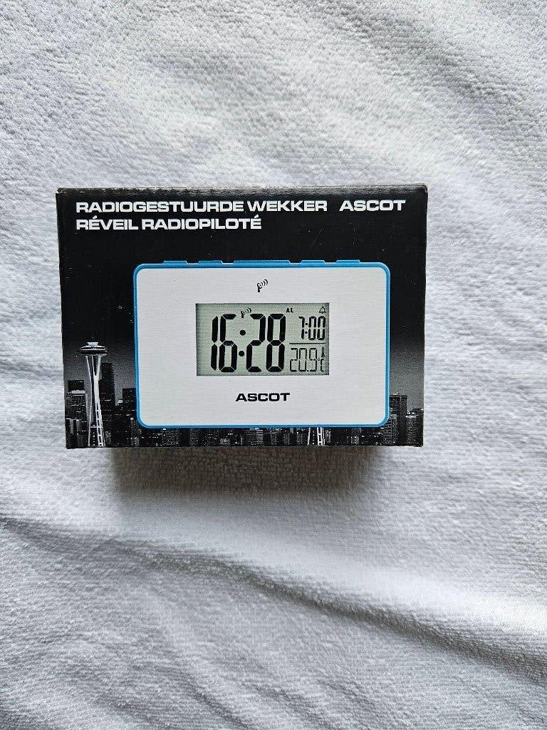 Radio gestuurde wekker, Ophalen of Verzenden, Nieuw, Digitaal