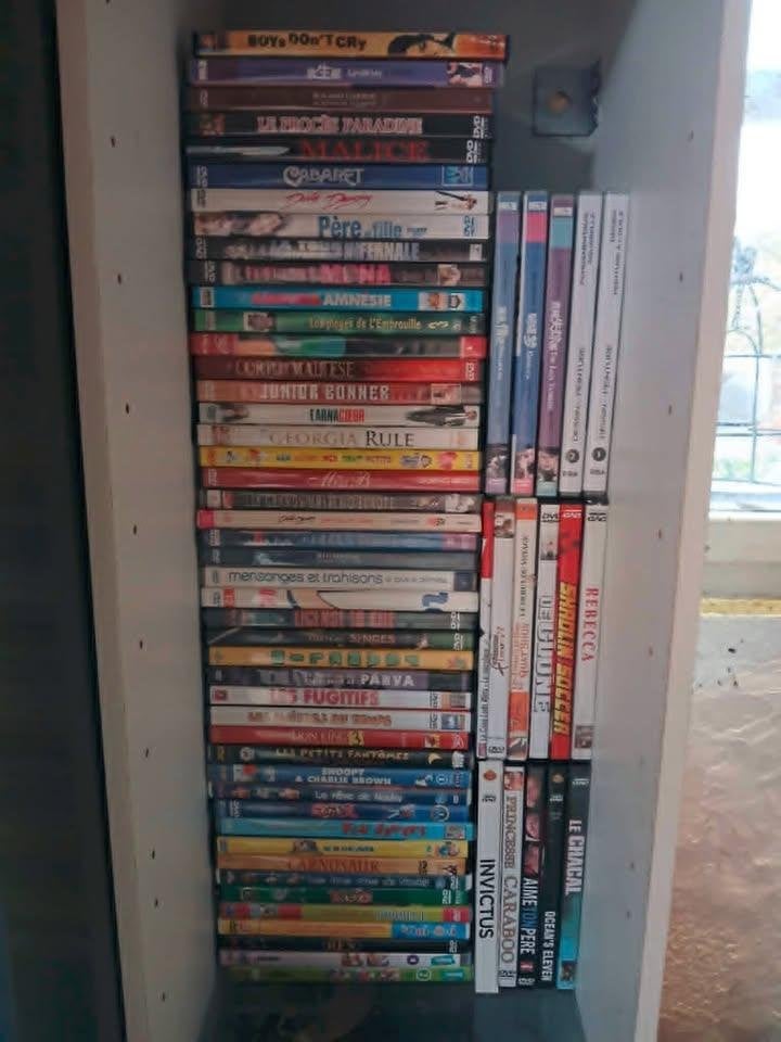 LIQUIDATION LOT DE 60 DVD, À partir de 12 ans, Enlèvement, Comme neuf