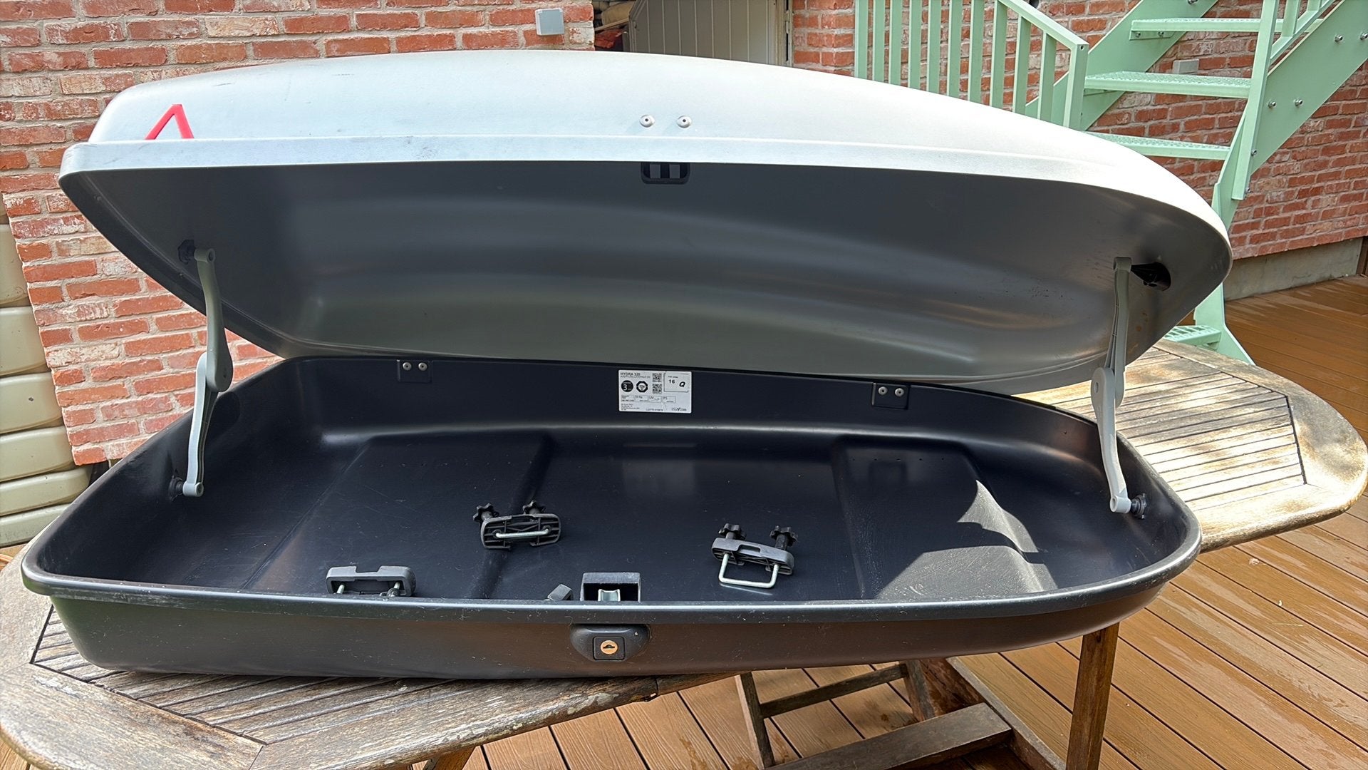 Coffre de toit Hydra 320, Enlèvement, Utilisé