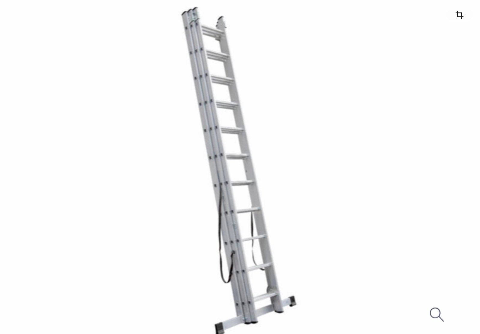 Alu ladder, Doe-het-zelf en Bouw, Ladders en Trappen, Ophalen, Zo goed als nieuw, Ladder
