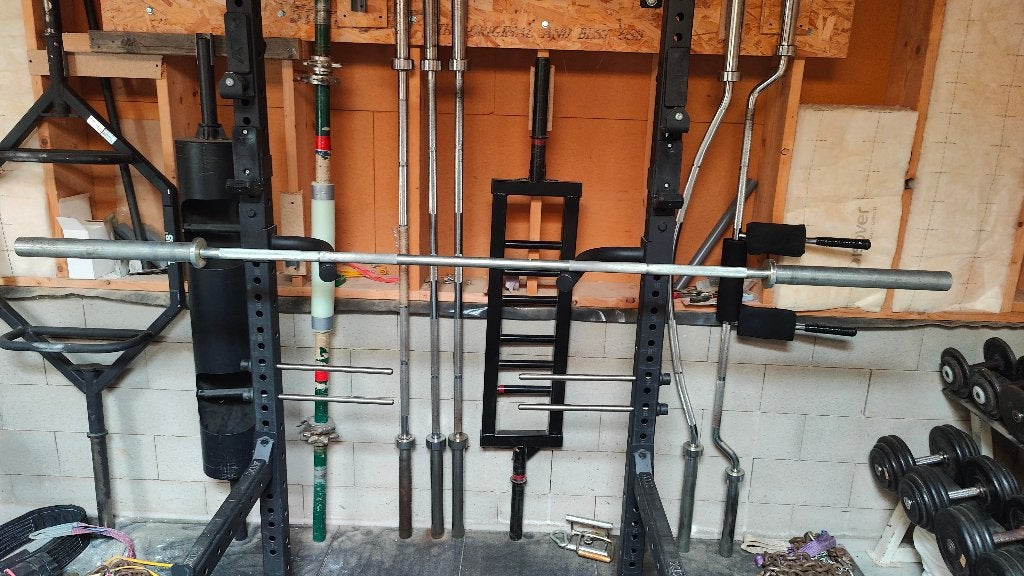 SQMIZE German Deadlift Bar, Ophalen, Zo goed als nieuw, Benen, Halterstangen