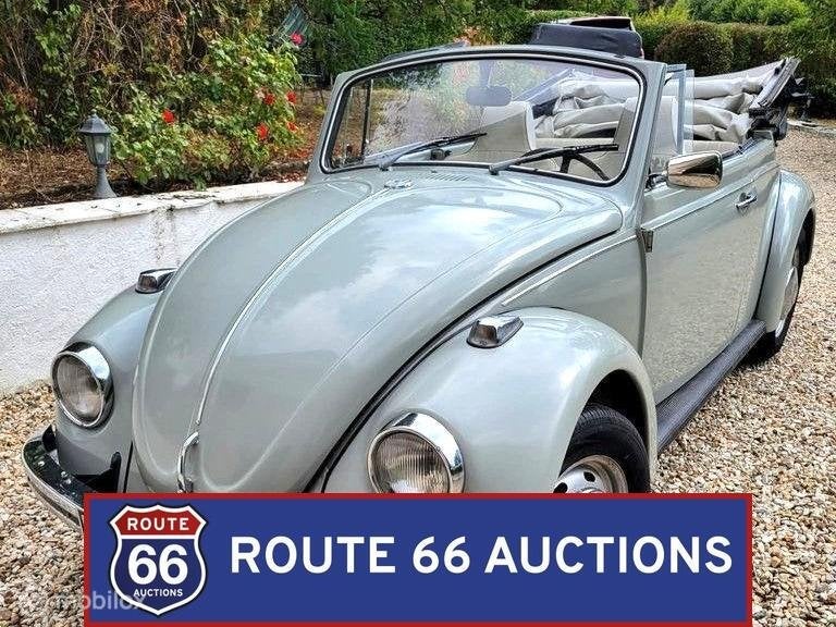 Volkswagen Beetle Cabriolet | 1969 | Route 66 Auctions, Autos, Achat, Entreprise, Autre carrosserie, Essence