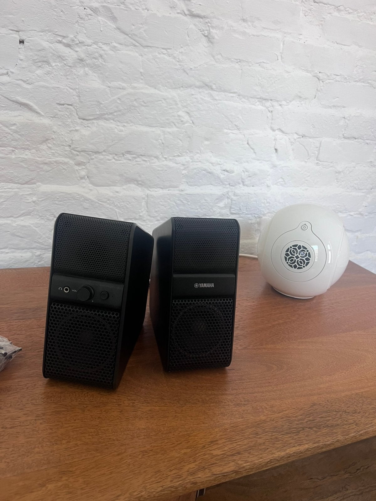 Yamaha NX-50 Compacte Actieve / PC Speakers – Zwart, Ophalen of Verzenden, Zo goed als nieuw