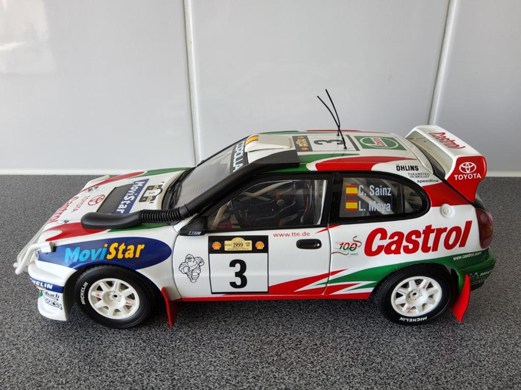 Toyota Corolla WRC Rally Autoart., Hobby en Vrije tijd, Modelauto's | 1:18, Ophalen of Verzenden, Autoart