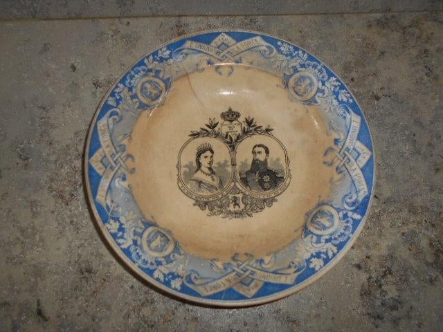 Assiette ancienne Société Keramique Maestricht, Antiquités & Art, Enlèvement ou Envoi