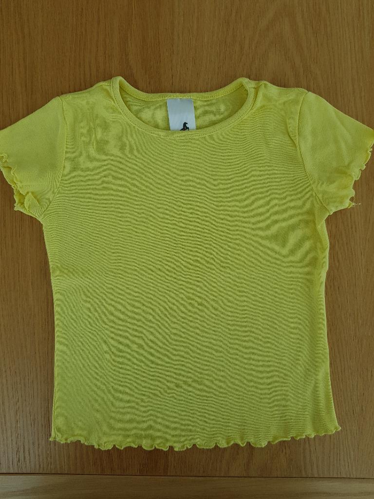 Lichtgele T-shirt - maat 92, Meisje, Ophalen of Verzenden, Shirt of Longsleeve, Palomino