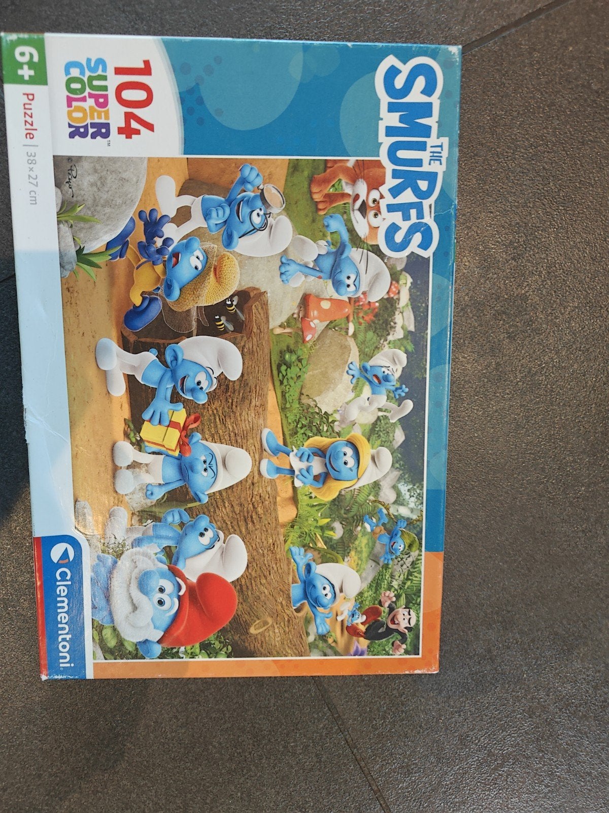 3 puzzels Smurfen, Ophalen