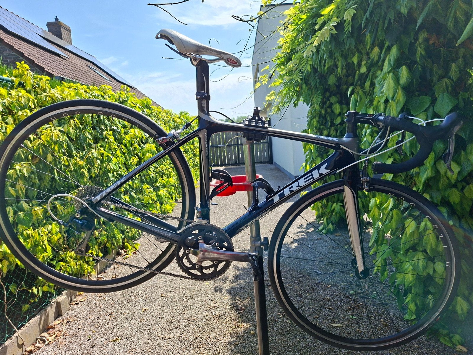 Trek Madone 5.2 (zeer goed onderhouden), Ophalen, Gebruikt, Carbon, 49 tot 53 cm