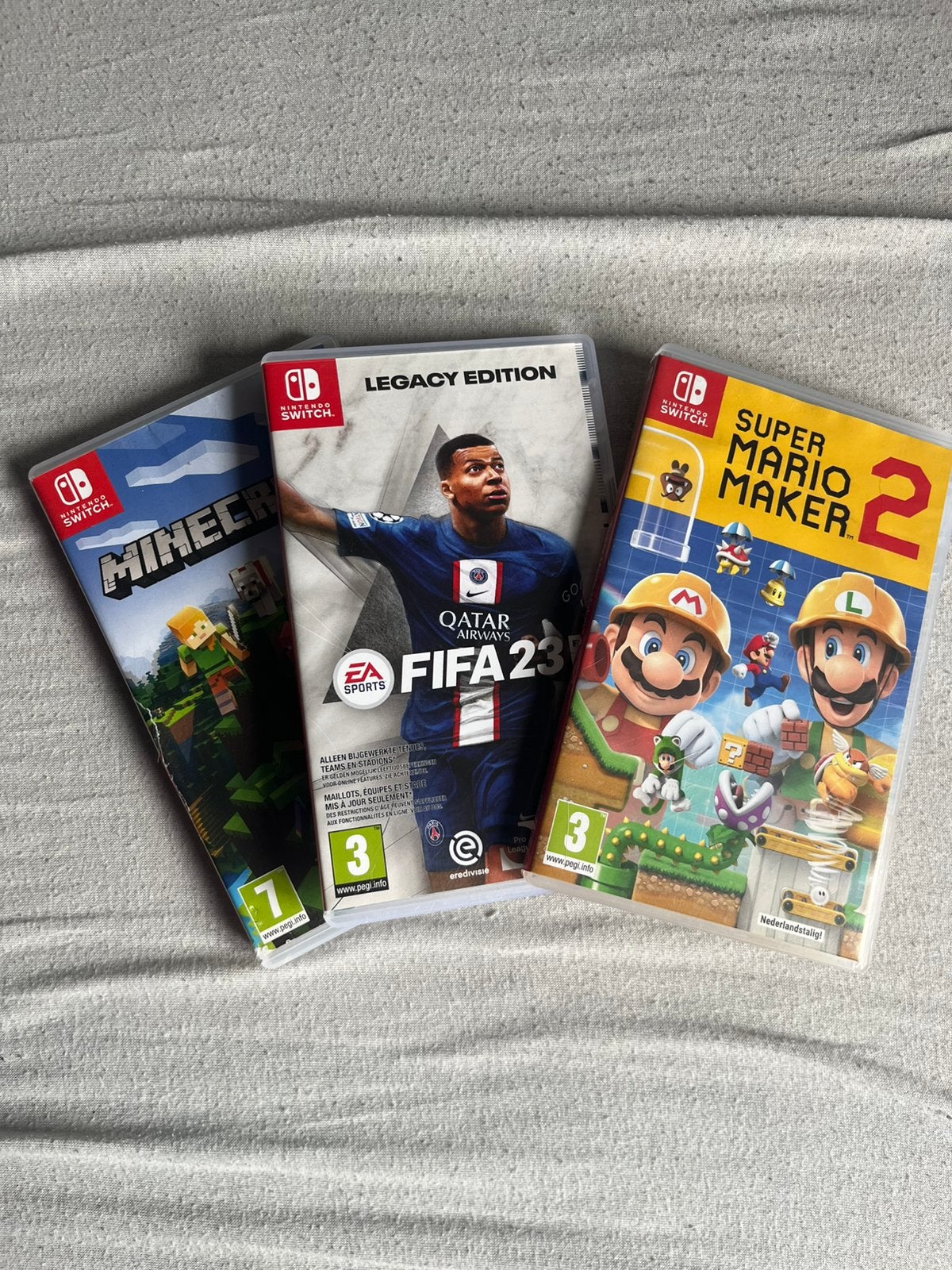 3 switch games, Ophalen of Verzenden, Zo goed als nieuw, Overige genres, Vanaf 7 jaar