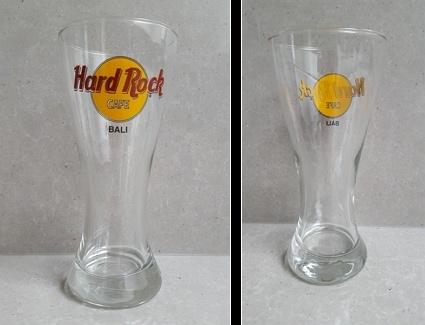 Verre : Hard Rock café BALI, Enlèvement ou Envoi, Comme neuf, Verre à bière