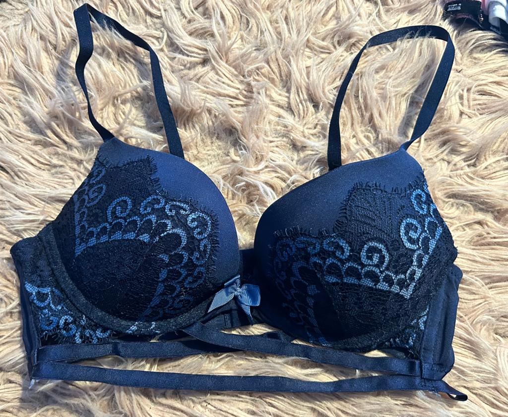 Donkerblauwe push up beha van Hunkemöller, Kleding | Dames, Ondergoed en Lingerie, Verzenden