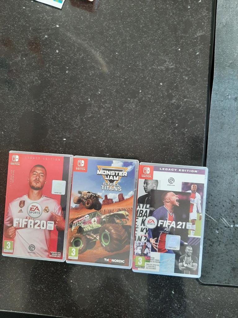 Nintendo switch games, Ophalen