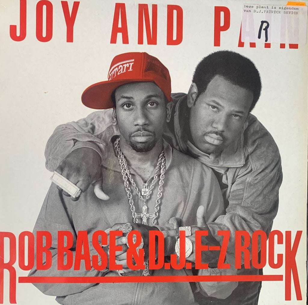 Rob Base & D.J. E-Z Rock* – Joy & Pain, CD & DVD, Vinyles | Dance & House, Enlèvement ou Envoi