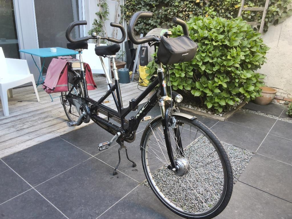 Tandem, Fietsen en Brommers, Ophalen, Gebruikt, Meer dan 20 versnellingen, Opvouwbaar