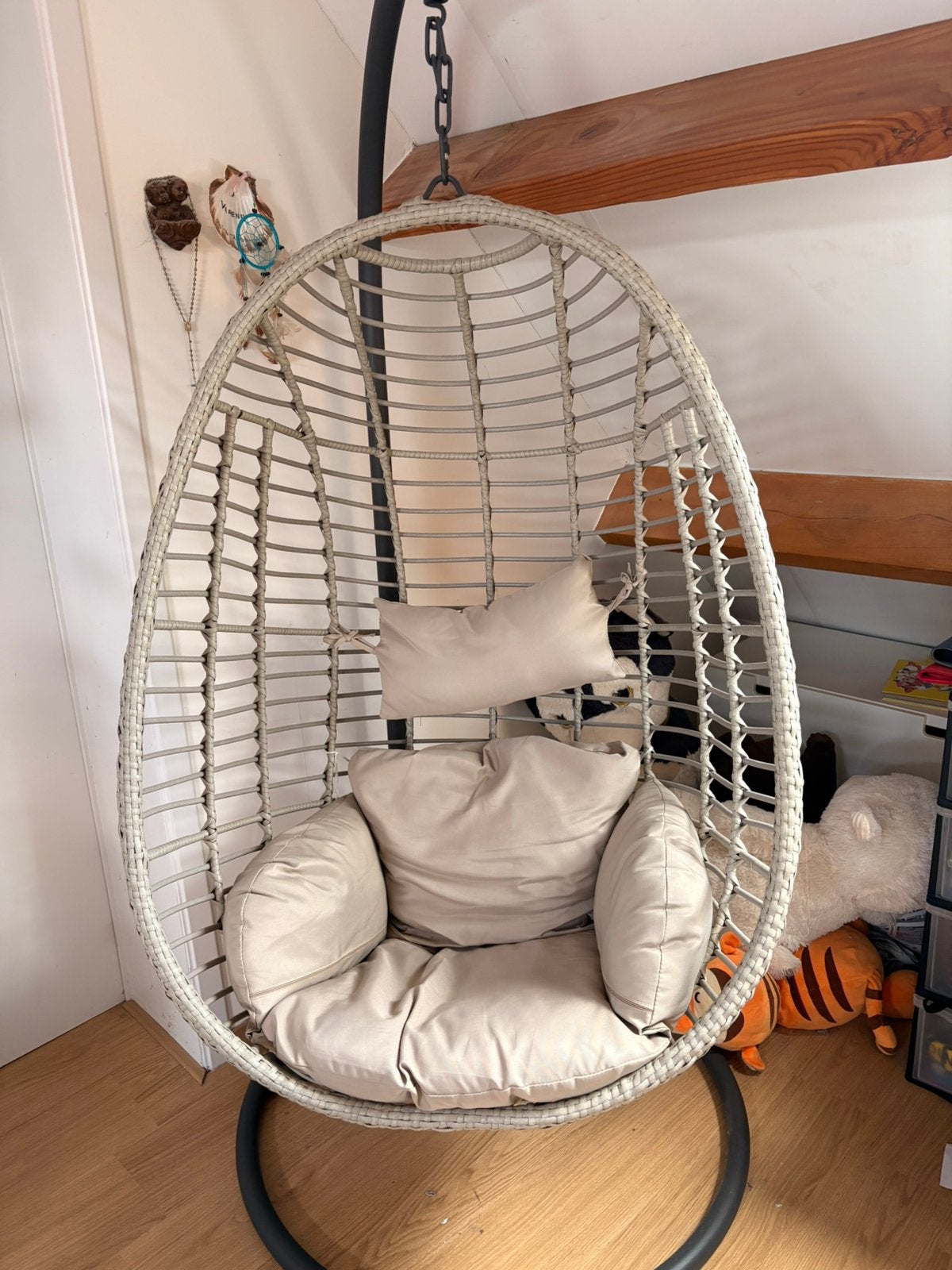 Hangstoel, Maison & Meubles, Chaises, Enlèvement, Comme neuf, Brun, Une