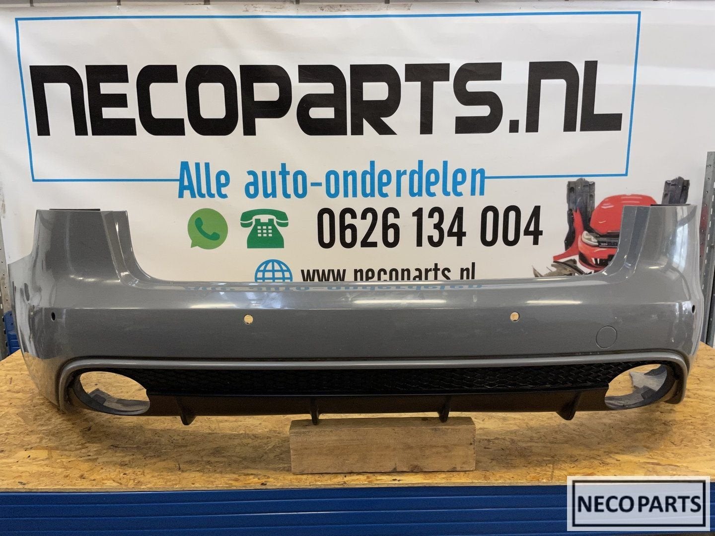 BUMPER AUDI B8 8K RS4 FACELIFT ACHTERBUMPER AVANT 8K9807511Q, -, -, -, Bumper
