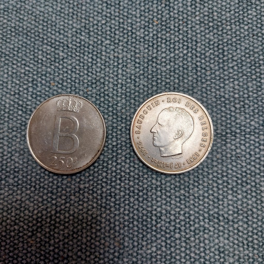 Belgische zilveren munten, Ophalen, Zilver, Losse munt, Zilver