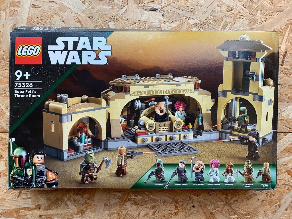 LEGO Star Wars – 75326 – Boba Fett’s Throne Room, Ophalen, Zo goed als nieuw