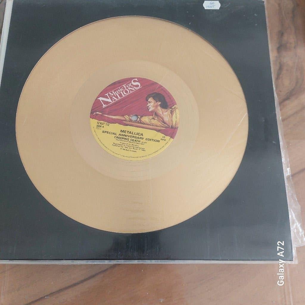 metallica creeping death special anniversary edition, Ophalen of Verzenden, Zo goed als nieuw, 12 inch, Overige typen